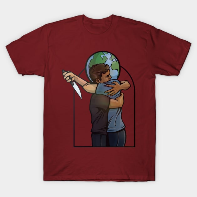 Hug the World T-Shirt by corykerr